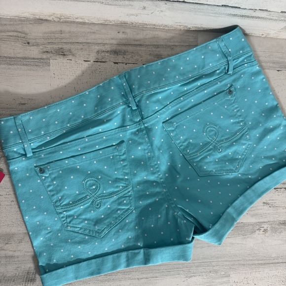 Lilly Pulitzer Shorely Blue Dot Dot Dot Clifton shorts - Size 14 - Picture 4 of 12